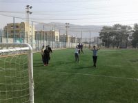 برگزاری مسابقه  فوتبال در اردو